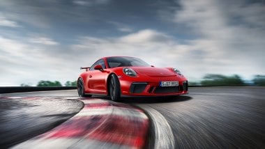Porsche rp rojo Fondo de pantalla