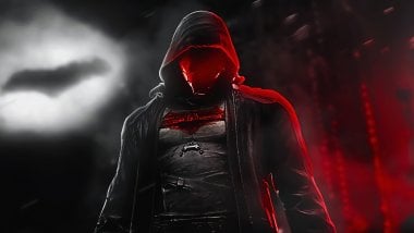 Red Hood in the night Wallpaper