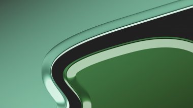 Green color flow Wallpaper