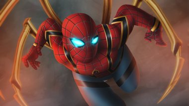 Iron Spiderman Fanart Wallpaper