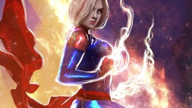 Captain Marvel Artwork 2020 Wallpaper