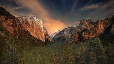 Precioso valle Yosemite Fondo de pantalla