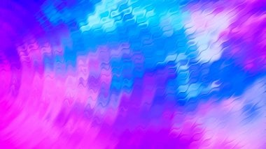 Abstract shapes pink and blue Wallpaper