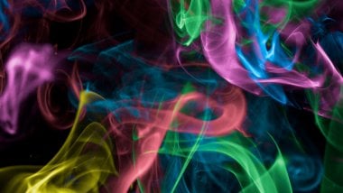 Colorful smoke Wallpaper
