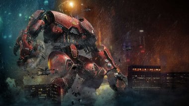 Crimson typhoon in Titans of the Pacific Wallpaper