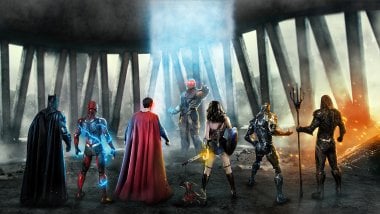 Liga de la Justicia contra Darkseid Fondo de pantalla