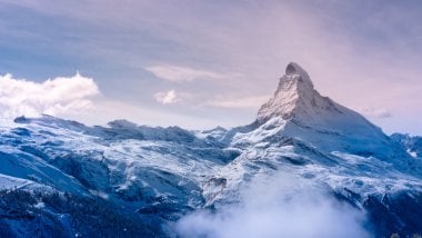 El monte Cervino, Suiza, Zermatt Fondo de pantalla