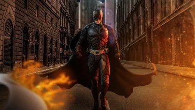 Batman walking Wallpaper