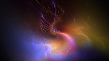 Light swirls of colors Wallpaper
