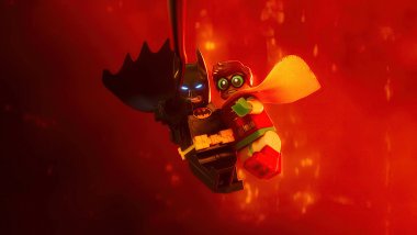 Batman y Robin estilo Lego Fondo de pantalla
