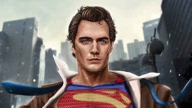 Henry Cavill como Superman 2020 Fanart Fondo de pantalla