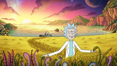 Rick in another planet Wallpaper