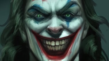 Joker\'s smile Wallpaper