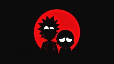 Rick and Morty Minimalist Wallpaper