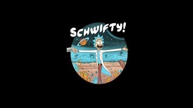 Rick Sanchez from Rick and Morty Schwifty Wallpaper