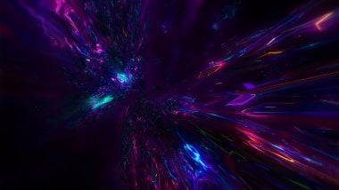 Abstract Digital Space Wallpaper