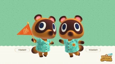 Timmy y Tommy de Animal Crossing Fondo de pantalla