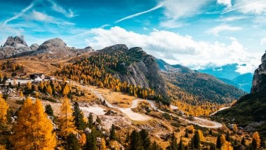 Italy in autumn Wallpaper