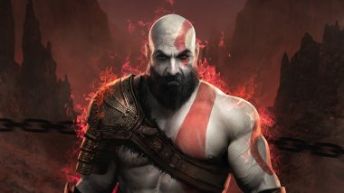 Kratos from God of War 2020 Wallpaper