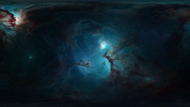 Nebula en el espacio Fondo de pantalla