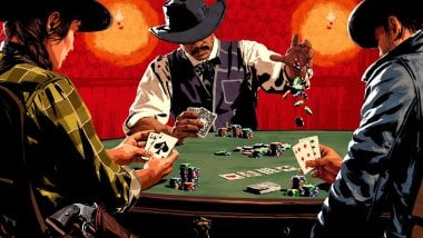 Poker in Red Dead Redemption Wallpaper