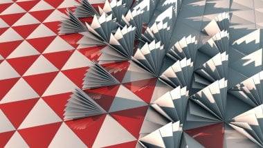 Triangulos en 3D Abstracto Fondo de pantalla