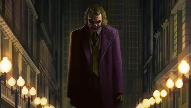 Joker with gun Poster Wallpaper