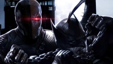 Batman vs Deathstroke Wallpaper