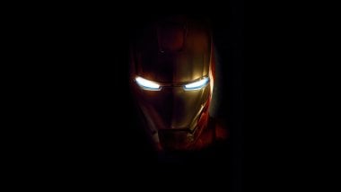 Iron man in the darkness Wallpaper