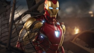Iron Man Los vengadores 4 Fondo de pantalla