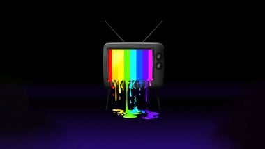 RGB TV Minimal Wallpaper
