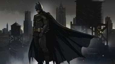 Batman Dreams in darkness Wallpaper
