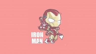 Iron Man Minimalist Wallpaper