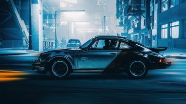 Silverhand Porsche Cyberpunk 2077 Wallpaper