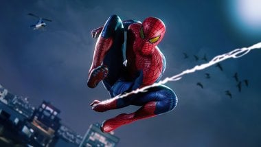 El hombre araña remasterizado PS5 Fondo de pantalla