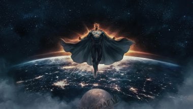 Superman en traje negro Liga de la Justicia Zack Snyder Fondo de pantalla
