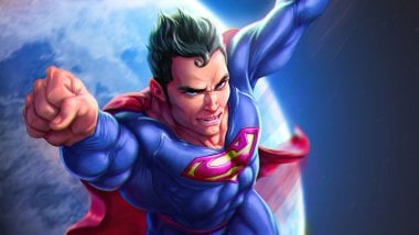 Superman Fuera del mundo Fondo de pantalla
