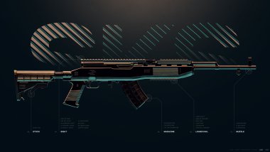 PUBG SKS Weapon Wallpaper
