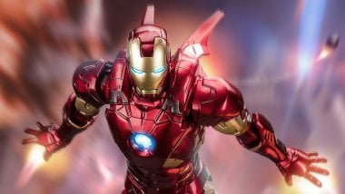 Iron Man volando Fondo de pantalla