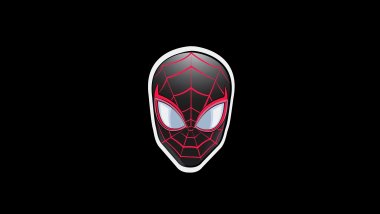 Spider Man Sticker Minimalista Fondo de pantalla