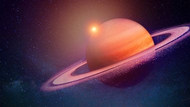 Saturno en eclipse Fondo de pantalla