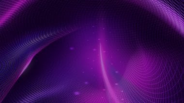 3D purple abstraction Wallpaper