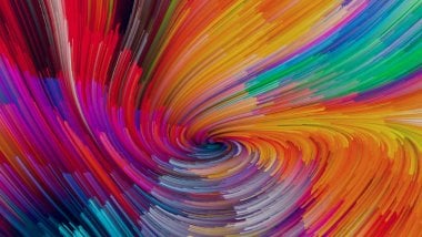 Abstract Colorful lines Wallpaper
