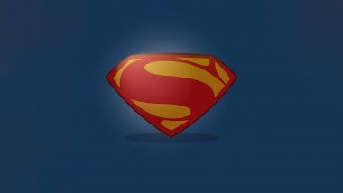 Logo de Superman Minimalista Fondo de pantalla
