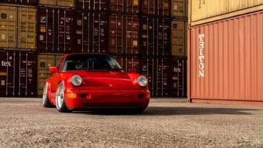 Taco Red Porsche Wallpaper