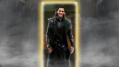 Loki smiling Wallpaper
