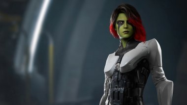 Gamora Marvels Guardianes de la galaxia Fondo de pantalla
