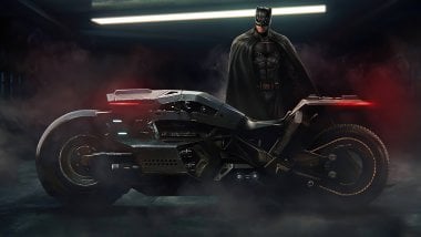 Batman in the shadows Wallpaper