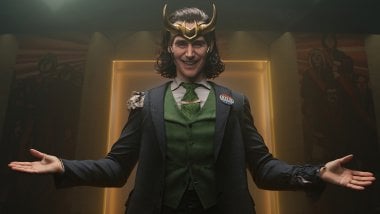 Loki smiling Wallpaper