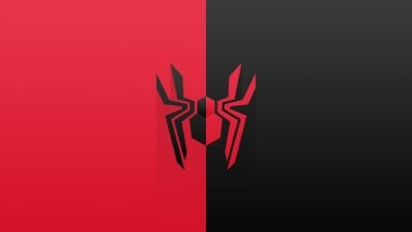 Spider from Spider Man Logo Wallpaper
